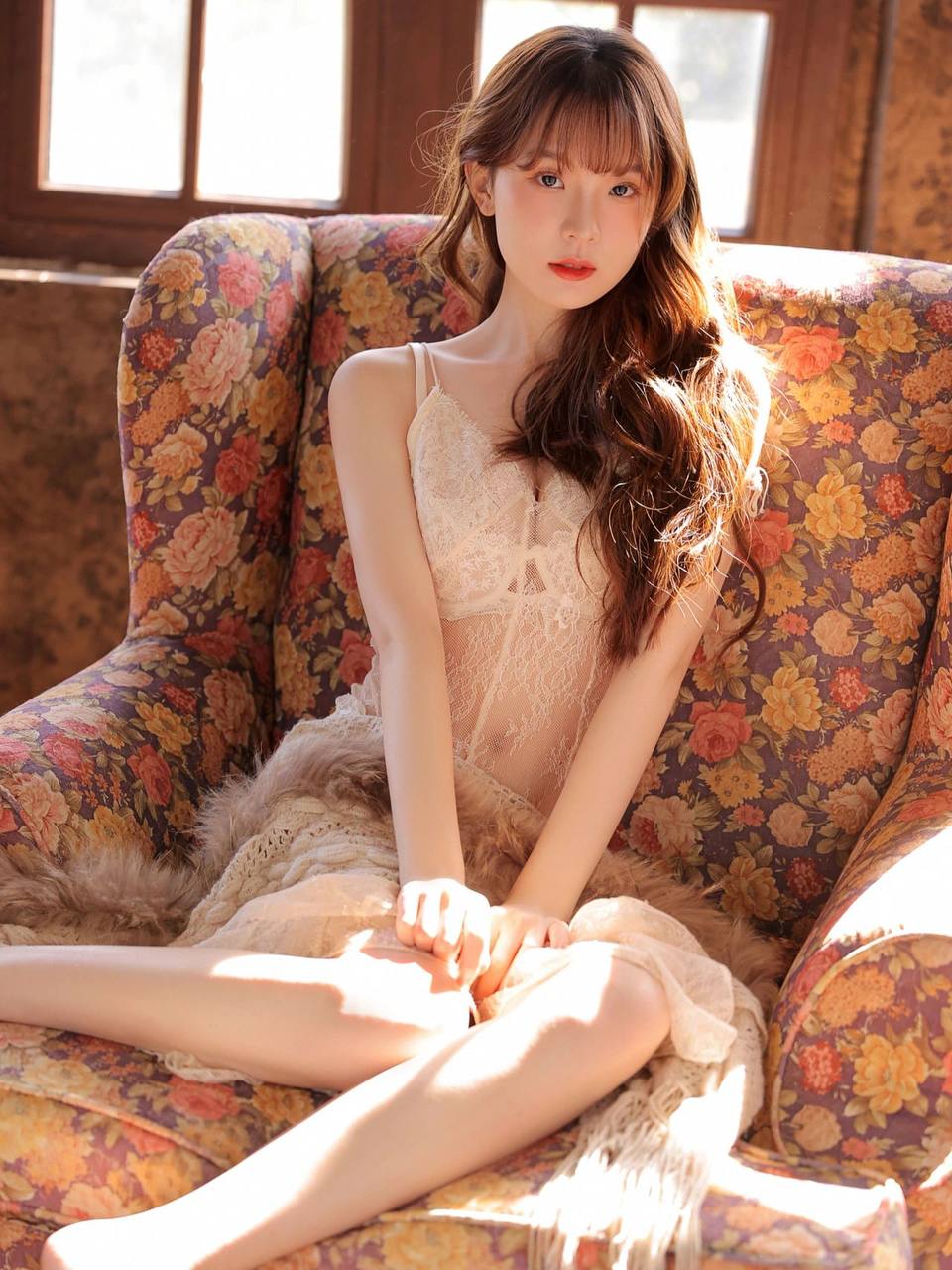 乡村美女图