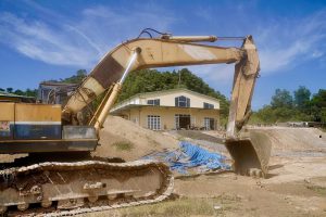 chuẩn bị mặt bằng tại quận 4