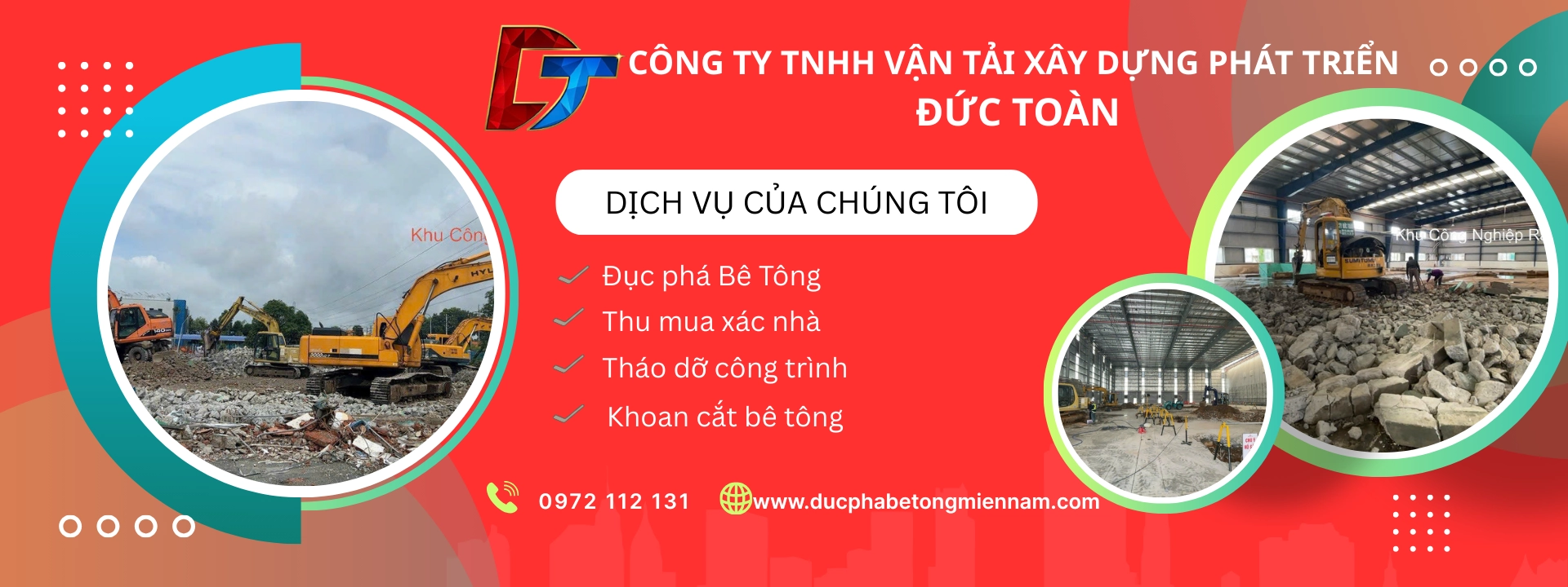 thuê máy xúc mini Bà Rịa Vũng Tàu